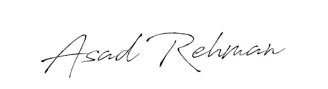 How to make Asad Rehman name signature. Use Antro_Vectra style for creating short signs online. This is the latest handwritten sign. Asad Rehman signature style 6 images and pictures png