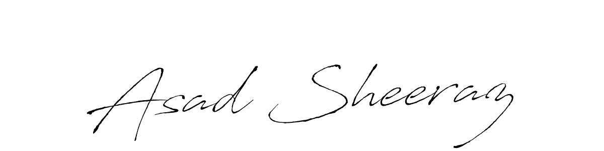 Use a signature maker to create a handwritten signature online. With this signature software, you can design (Antro_Vectra) your own signature for name Asad Sheeraz. Asad Sheeraz signature style 6 images and pictures png