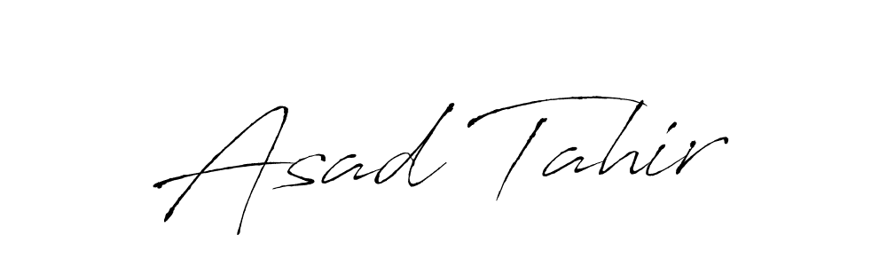 Use a signature maker to create a handwritten signature online. With this signature software, you can design (Antro_Vectra) your own signature for name Asad Tahir. Asad Tahir signature style 6 images and pictures png