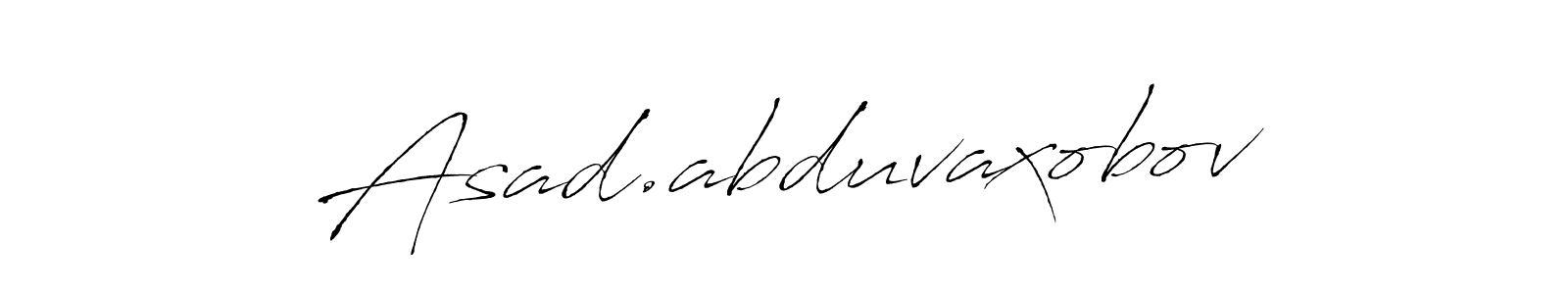 Also You can easily find your signature by using the search form. We will create Asad.abduvaxobov name handwritten signature images for you free of cost using Antro_Vectra sign style. Asad.abduvaxobov signature style 6 images and pictures png