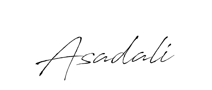 Make a beautiful signature design for name Asadali. Use this online signature maker to create a handwritten signature for free. Asadali signature style 6 images and pictures png