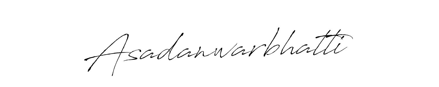 Also we have Asadanwarbhatti name is the best signature style. Create professional handwritten signature collection using Antro_Vectra autograph style. Asadanwarbhatti signature style 6 images and pictures png