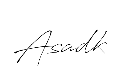 How to Draw Asadk signature style? Antro_Vectra is a latest design signature styles for name Asadk. Asadk signature style 6 images and pictures png