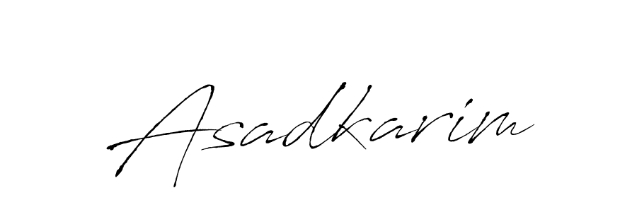 Antro_Vectra is a professional signature style that is perfect for those who want to add a touch of class to their signature. It is also a great choice for those who want to make their signature more unique. Get Asadkarim name to fancy signature for free. Asadkarim signature style 6 images and pictures png
