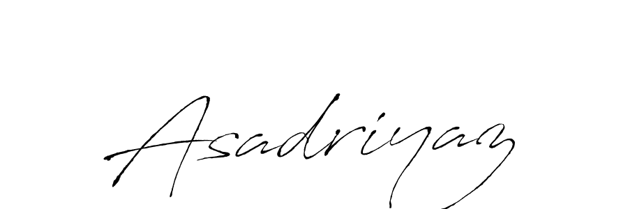 Also we have Asadriyaz name is the best signature style. Create professional handwritten signature collection using Antro_Vectra autograph style. Asadriyaz signature style 6 images and pictures png
