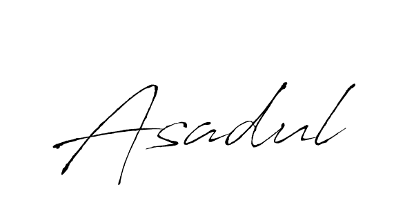 The best way (Antro_Vectra) to make a short signature is to pick only two or three words in your name. The name Asadul include a total of six letters. For converting this name. Asadul signature style 6 images and pictures png