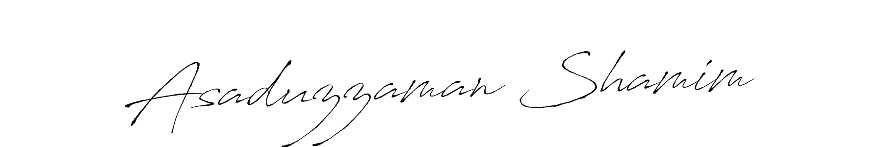 You should practise on your own different ways (Antro_Vectra) to write your name (Asaduzzaman Shamim) in signature. don't let someone else do it for you. Asaduzzaman Shamim signature style 6 images and pictures png