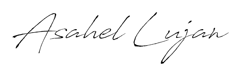How to make Asahel Lujan signature? Antro_Vectra is a professional autograph style. Create handwritten signature for Asahel Lujan name. Asahel Lujan signature style 6 images and pictures png