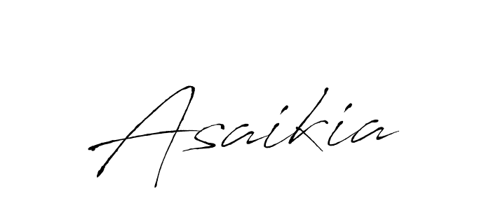 How to make Asaikia signature? Antro_Vectra is a professional autograph style. Create handwritten signature for Asaikia name. Asaikia signature style 6 images and pictures png