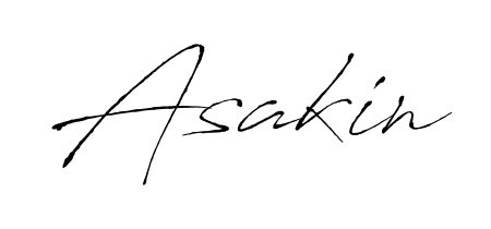 Master the art of signing with Asakin written in fluent Antro_Vectra script. A great template to practice and refine your handwriting. Asakin signature style 6 images and pictures png