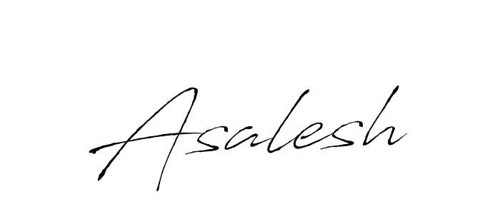 The best way (Antro_Vectra) to make a short signature is to pick only two or three words in your name. The name Asalesh include a total of six letters. For converting this name. Asalesh signature style 6 images and pictures png