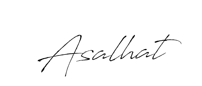 How to make Asalhat name signature. Use Antro_Vectra style for creating short signs online. This is the latest handwritten sign. Asalhat signature style 6 images and pictures png