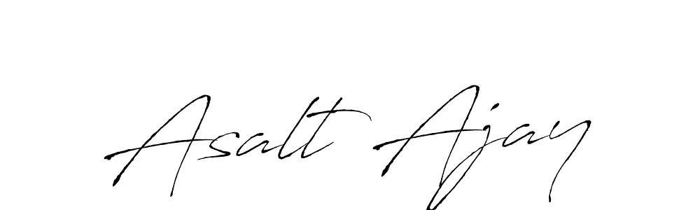 Also You can easily find your signature by using the search form. We will create Asalt Ajay name handwritten signature images for you free of cost using Antro_Vectra sign style. Asalt Ajay signature style 6 images and pictures png