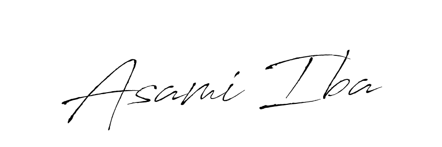 Also we have Asami Iba name is the best signature style. Create professional handwritten signature collection using Antro_Vectra autograph style. Asami Iba signature style 6 images and pictures png