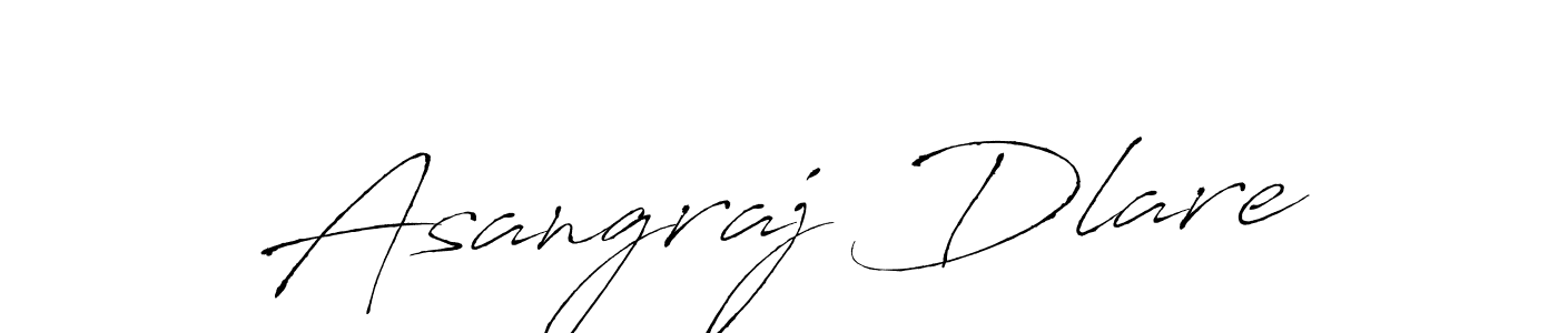 How to make Asangraj Dlare signature? Antro_Vectra is a professional autograph style. Create handwritten signature for Asangraj Dlare name. Asangraj Dlare signature style 6 images and pictures png
