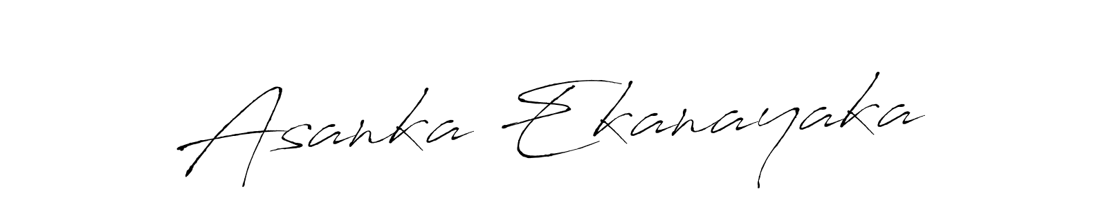 Use a signature maker to create a handwritten signature online. With this signature software, you can design (Antro_Vectra) your own signature for name Asanka Ekanayaka. Asanka Ekanayaka signature style 6 images and pictures png