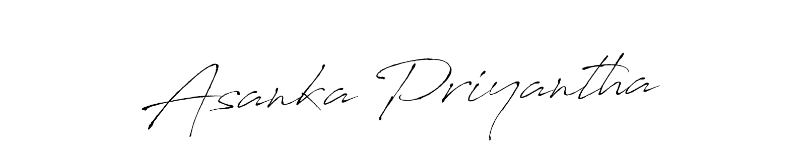 Use a signature maker to create a handwritten signature online. With this signature software, you can design (Antro_Vectra) your own signature for name Asanka Priyantha. Asanka Priyantha signature style 6 images and pictures png