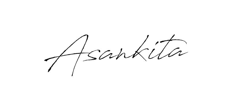 Asankita stylish signature style. Best Handwritten Sign (Antro_Vectra) for my name. Handwritten Signature Collection Ideas for my name Asankita. Asankita signature style 6 images and pictures png