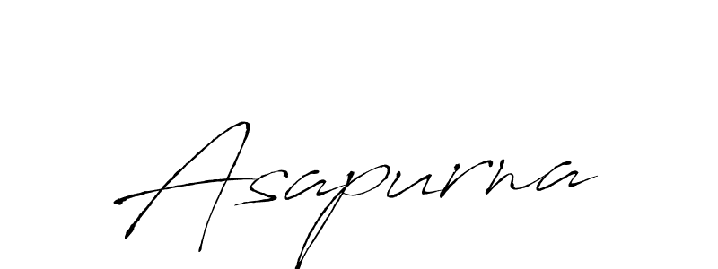 Make a beautiful signature design for name Asapurna. Use this online signature maker to create a handwritten signature for free. Asapurna signature style 6 images and pictures png