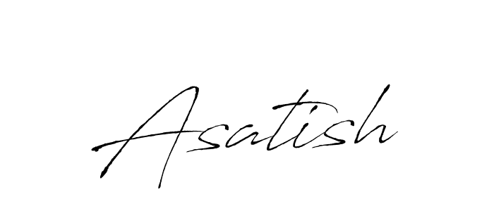 You should practise on your own different ways (Antro_Vectra) to write your name (Asatish) in signature. don't let someone else do it for you. Asatish signature style 6 images and pictures png