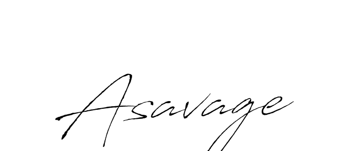 Create a beautiful signature design for name Asavage. With this signature (Antro_Vectra) fonts, you can make a handwritten signature for free. Asavage signature style 6 images and pictures png