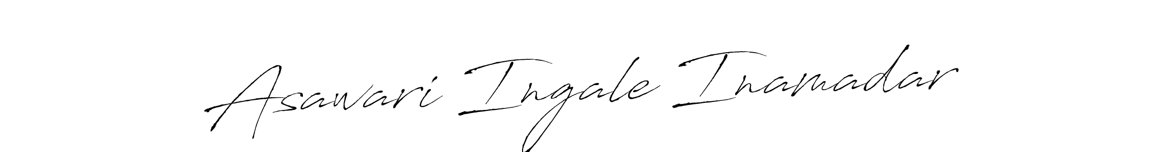 You can use this online signature creator to create a handwritten signature for the name Asawari Ingale Inamadar. This is the best online autograph maker. Asawari Ingale Inamadar signature style 6 images and pictures png