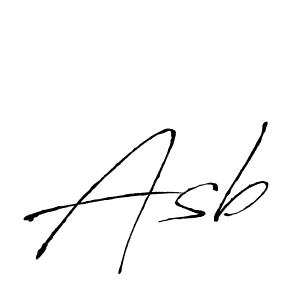 How to make Asb name signature. Use Antro_Vectra style for creating short signs online. This is the latest handwritten sign. Asb signature style 6 images and pictures png