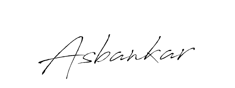 The best way (Antro_Vectra) to make a short signature is to pick only two or three words in your name. The name Asbankar include a total of six letters. For converting this name. Asbankar signature style 6 images and pictures png