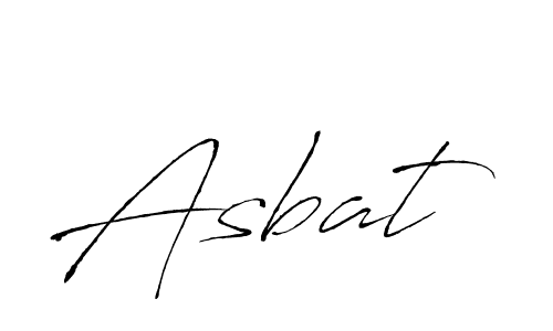 Also we have Asbat name is the best signature style. Create professional handwritten signature collection using Antro_Vectra autograph style. Asbat signature style 6 images and pictures png