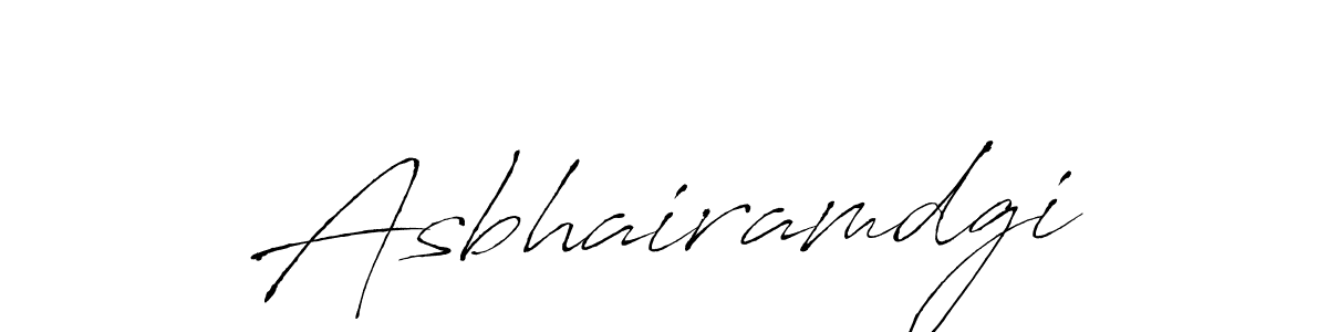 Create a beautiful signature design for name Asbhairamdgi. With this signature (Antro_Vectra) fonts, you can make a handwritten signature for free. Asbhairamdgi signature style 6 images and pictures png