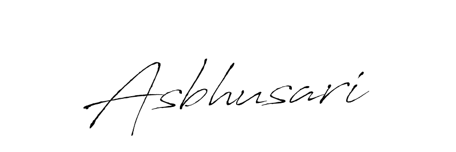 Create a beautiful signature design for name Asbhusari. With this signature (Antro_Vectra) fonts, you can make a handwritten signature for free. Asbhusari signature style 6 images and pictures png