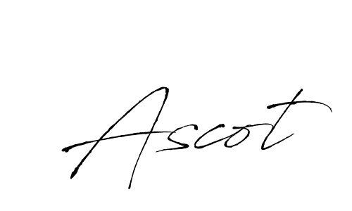 Ascot stylish signature style. Best Handwritten Sign (Antro_Vectra) for my name. Handwritten Signature Collection Ideas for my name Ascot. Ascot signature style 6 images and pictures png