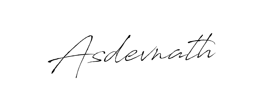 Create a beautiful signature design for name Asdevnath. With this signature (Antro_Vectra) fonts, you can make a handwritten signature for free. Asdevnath signature style 6 images and pictures png