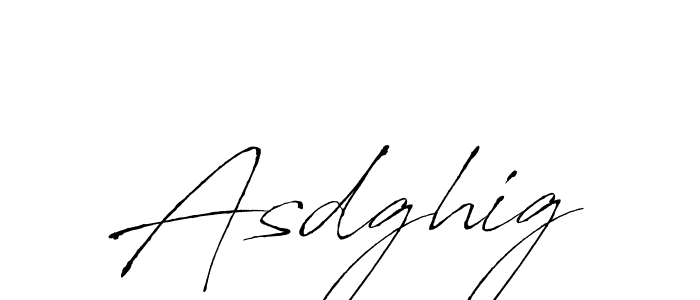 How to make Asdghig name signature. Use Antro_Vectra style for creating short signs online. This is the latest handwritten sign. Asdghig signature style 6 images and pictures png