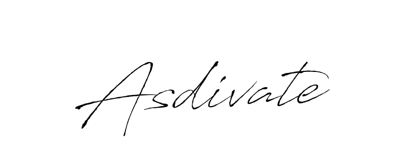 How to make Asdivate name signature. Use Antro_Vectra style for creating short signs online. This is the latest handwritten sign. Asdivate signature style 6 images and pictures png