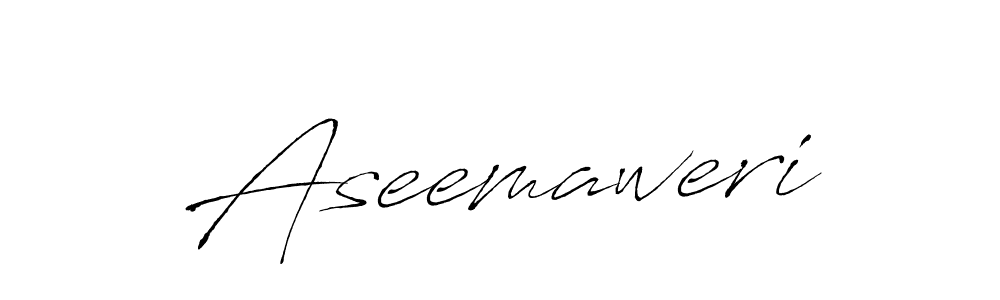 Also You can easily find your signature by using the search form. We will create Aseemaweri name handwritten signature images for you free of cost using Antro_Vectra sign style. Aseemaweri signature style 6 images and pictures png