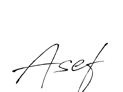 The best way (Antro_Vectra) to make a short signature is to pick only two or three words in your name. The name Asef include a total of six letters. For converting this name. Asef signature style 6 images and pictures png