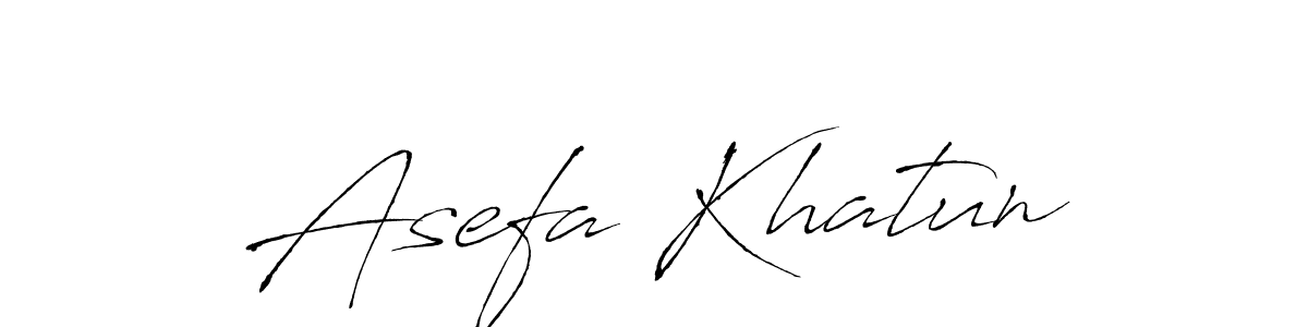 Antro_Vectra is a professional signature style that is perfect for those who want to add a touch of class to their signature. It is also a great choice for those who want to make their signature more unique. Get Asefa Khatun name to fancy signature for free. Asefa Khatun signature style 6 images and pictures png