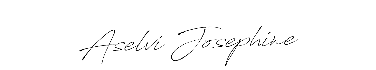You should practise on your own different ways (Antro_Vectra) to write your name (Aselvi Josephine) in signature. don't let someone else do it for you. Aselvi Josephine signature style 6 images and pictures png