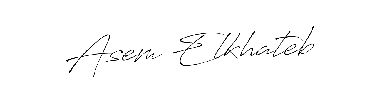 Use a signature maker to create a handwritten signature online. With this signature software, you can design (Antro_Vectra) your own signature for name Asem Elkhateb. Asem Elkhateb signature style 6 images and pictures png