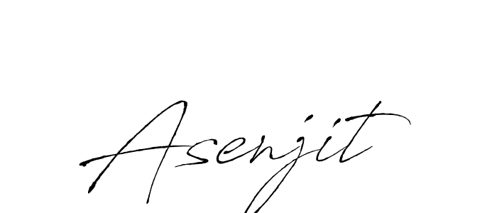 The best way (Antro_Vectra) to make a short signature is to pick only two or three words in your name. The name Asenjit include a total of six letters. For converting this name. Asenjit signature style 6 images and pictures png