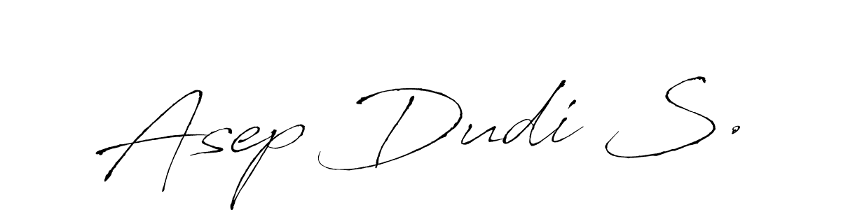 You can use this online signature creator to create a handwritten signature for the name Asep Dudi S.. This is the best online autograph maker. Asep Dudi S. signature style 6 images and pictures png