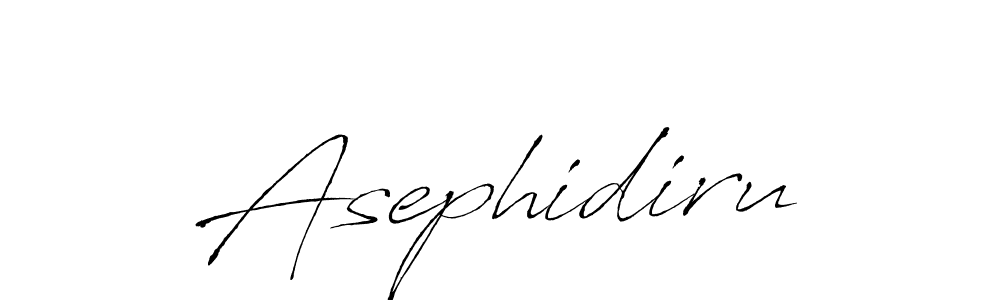 Antro_Vectra is a professional signature style that is perfect for those who want to add a touch of class to their signature. It is also a great choice for those who want to make their signature more unique. Get Asephidiru name to fancy signature for free. Asephidiru signature style 6 images and pictures png