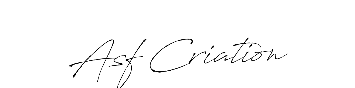 It looks lik you need a new signature style for name Asf Criation. Design unique handwritten (Antro_Vectra) signature with our free signature maker in just a few clicks. Asf Criation signature style 6 images and pictures png