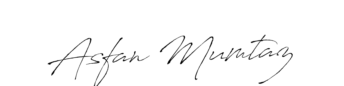 Use a signature maker to create a handwritten signature online. With this signature software, you can design (Antro_Vectra) your own signature for name Asfan Mumtaz. Asfan Mumtaz signature style 6 images and pictures png