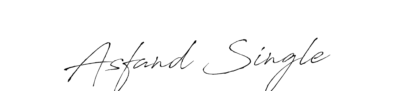 You should practise on your own different ways (Antro_Vectra) to write your name (Asfand Single) in signature. don't let someone else do it for you. Asfand Single signature style 6 images and pictures png