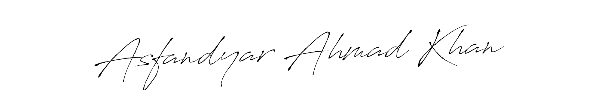 Asfandyar Ahmad Khan stylish signature style. Best Handwritten Sign (Antro_Vectra) for my name. Handwritten Signature Collection Ideas for my name Asfandyar Ahmad Khan. Asfandyar Ahmad Khan signature style 6 images and pictures png
