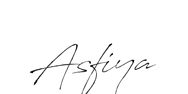 Design your own signature with our free online signature maker. With this signature software, you can create a handwritten (Antro_Vectra) signature for name Asfiya. Asfiya signature style 6 images and pictures png