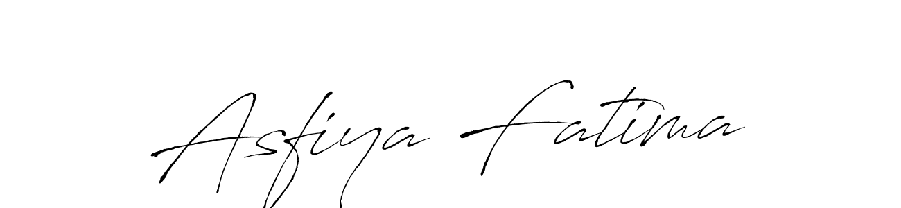 Make a beautiful signature design for name Asfiya Fatima. With this signature (Antro_Vectra) style, you can create a handwritten signature for free. Asfiya Fatima signature style 6 images and pictures png