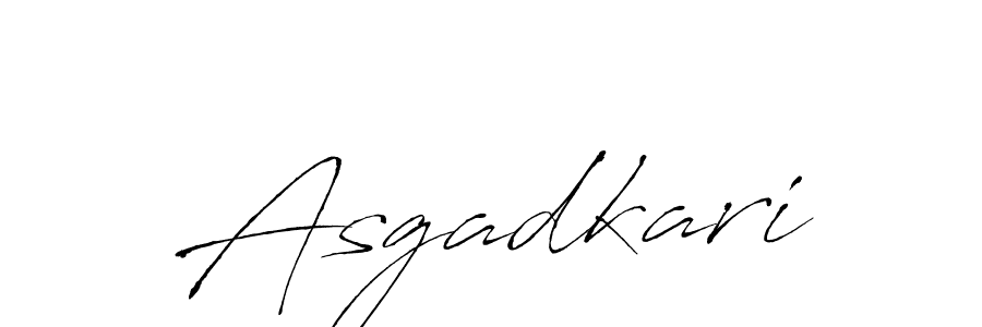 Similarly Antro_Vectra is the best handwritten signature design. Signature creator online .You can use it as an online autograph creator for name Asgadkari. Asgadkari signature style 6 images and pictures png